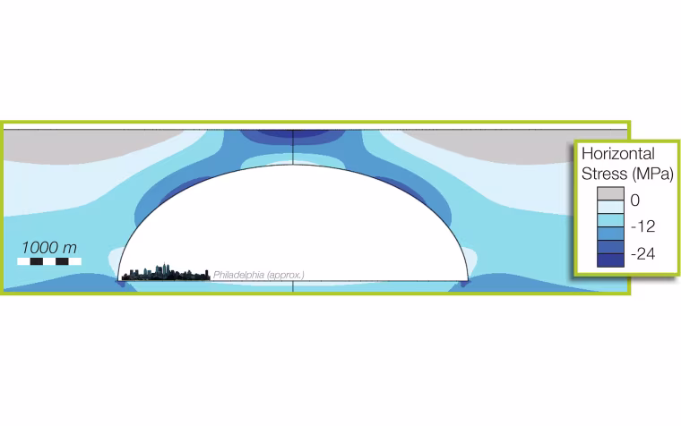 The city of Philadelphia could easily fit inside a theoretical lunar lava tube.