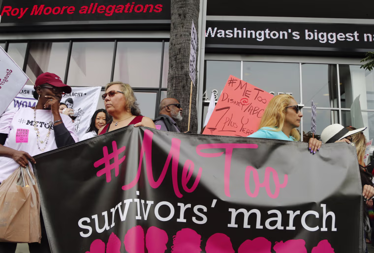 Image: Anti-sexual harassment rally in Hollywood