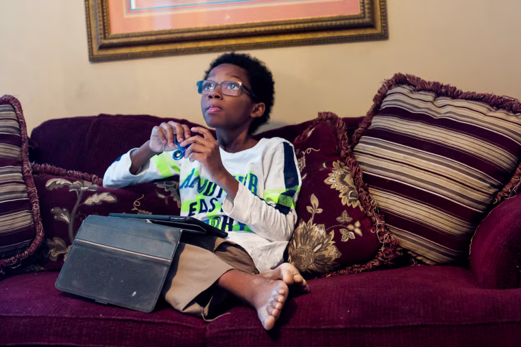 Image: Roland Williams at his home in St. Louis