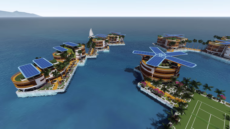 Image: Tahiti Floating Village