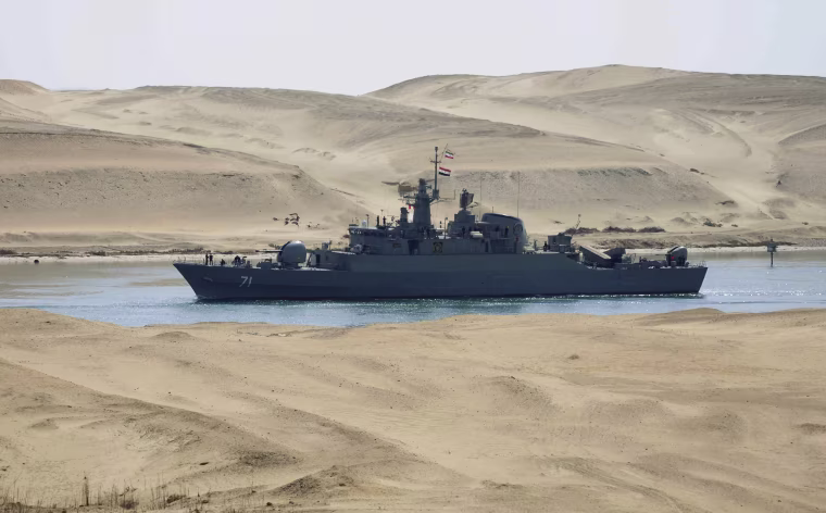 Image: Iranian frigate