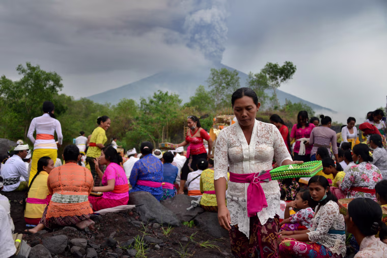 Image: Mount Agung Eruption in Bali