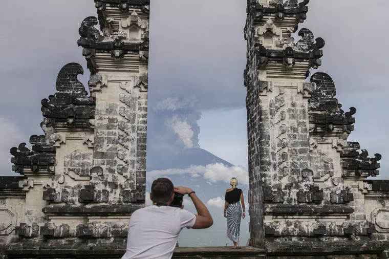 Image: Mount Agung Eruption in Bali