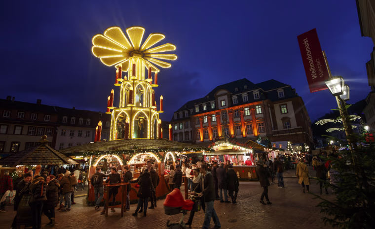 Image: Christmas Market in Heidelberg