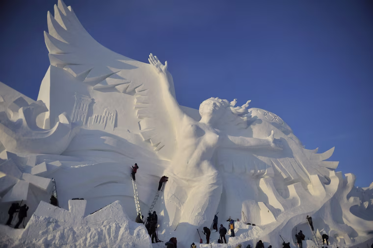 Image: 30th Harbin Sun Island International Snow Sculpture Art Exposition