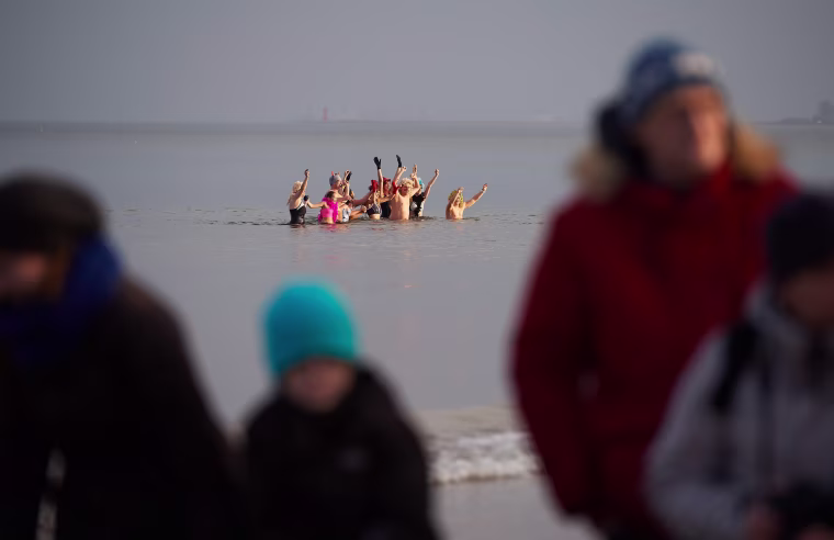 Image: New Year celebration in Gdansk
