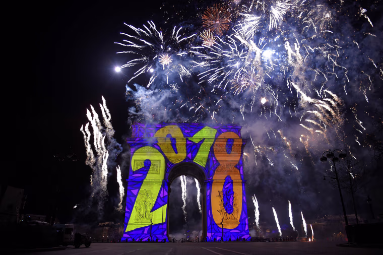 Image: New Years Celebration France