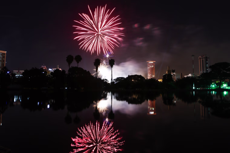 Image: New Year's Eve celebration in Nairobi