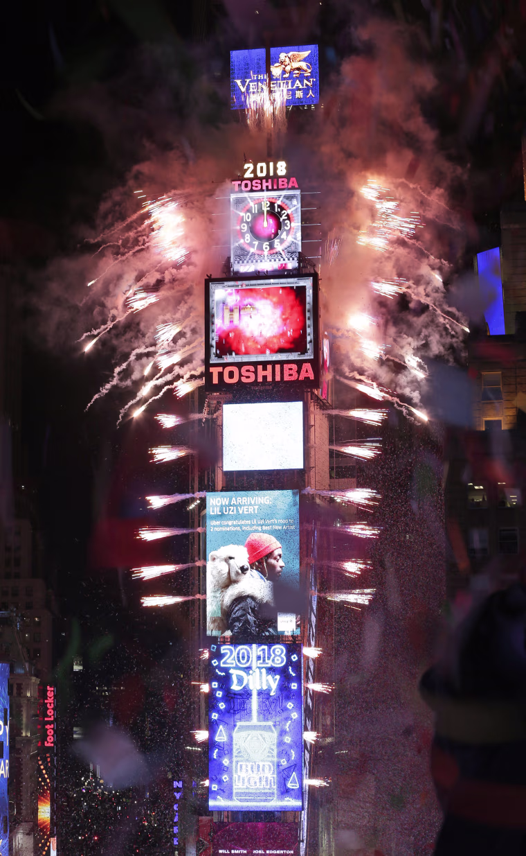 Image: NYC New Years Celebrations