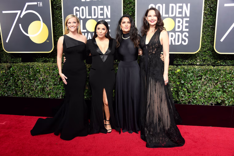Image: Reese Witherspoon, Eva Longoria, Salma Hayek, and Ashley Judd
