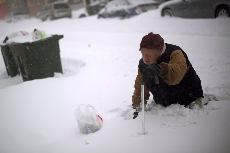 Image: Massive Winter Storm Brings Snow And Heavy Winds Across Large Swath Of Eastern Seaboard