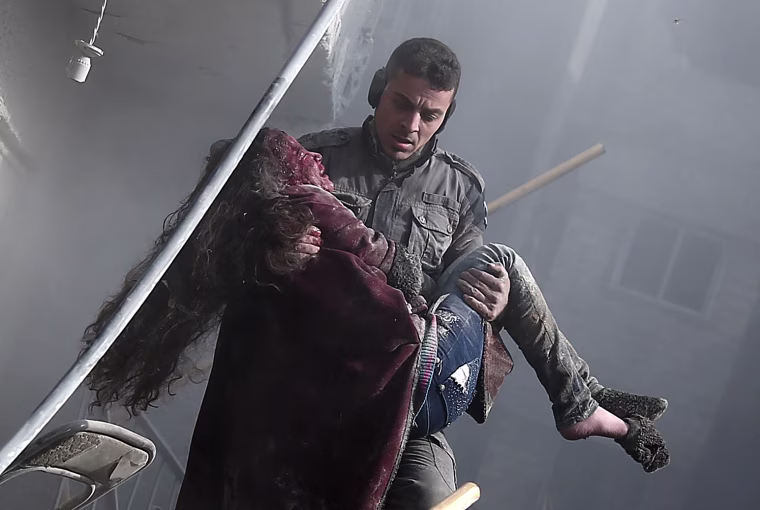 Image: TOPSHOT-CORRECTION-SYRIA-CONFLICT