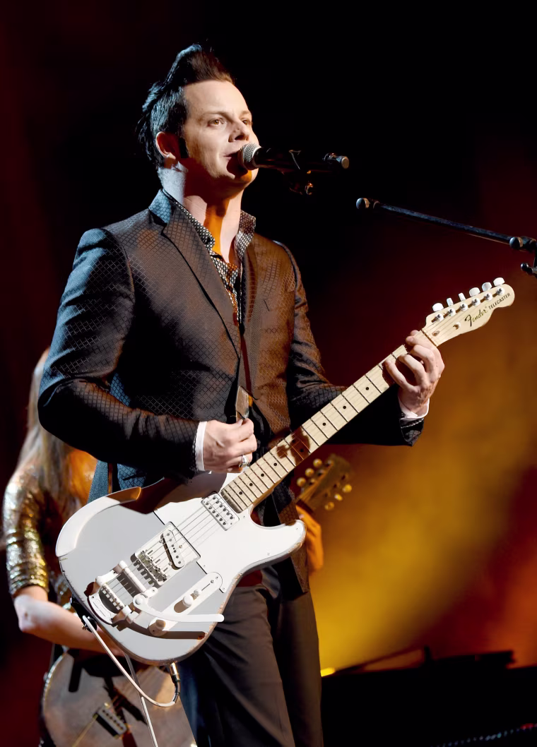 Image: Musician Jack White performs onstage