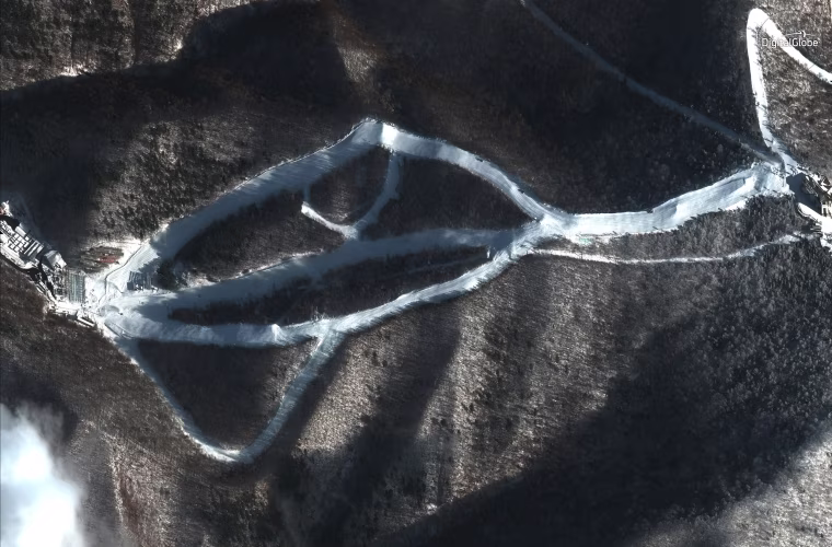 Image: Olympic venues from space