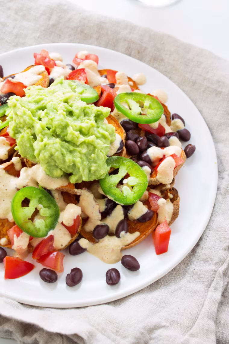 Loaded Sweet Potato Nachos