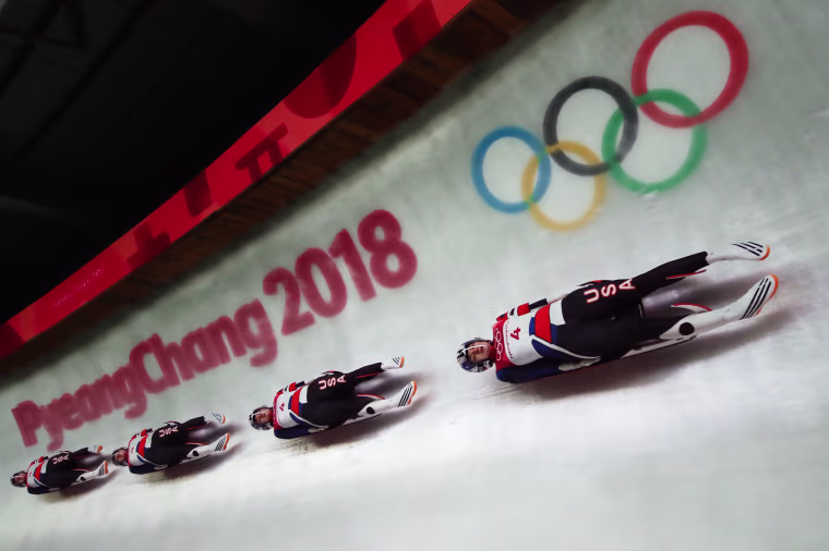 Image: Luge - Winter Olympics Day 3