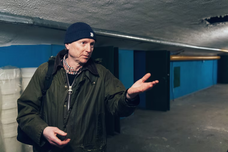 Image: Fallout shelter at Torsgatan