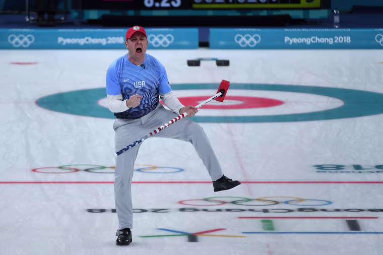 Image: US curler John Shuster