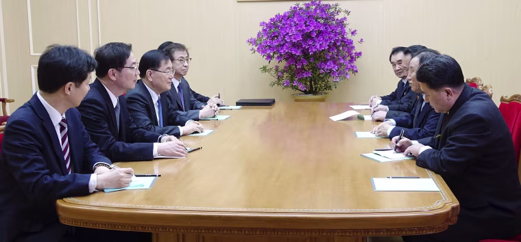 Image: Korean talks