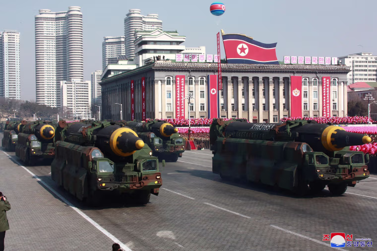 Image: North Korean missiles