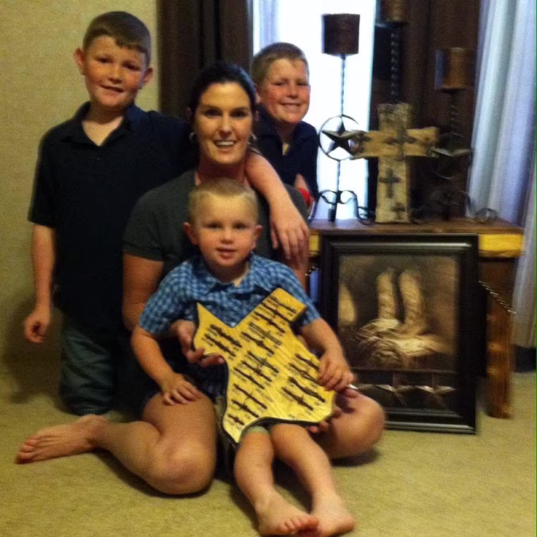 Danielle Sleeper and sons