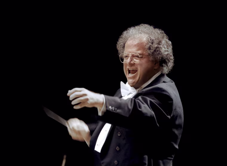 Image: Handout photo of MET musical director James Levine in Japan