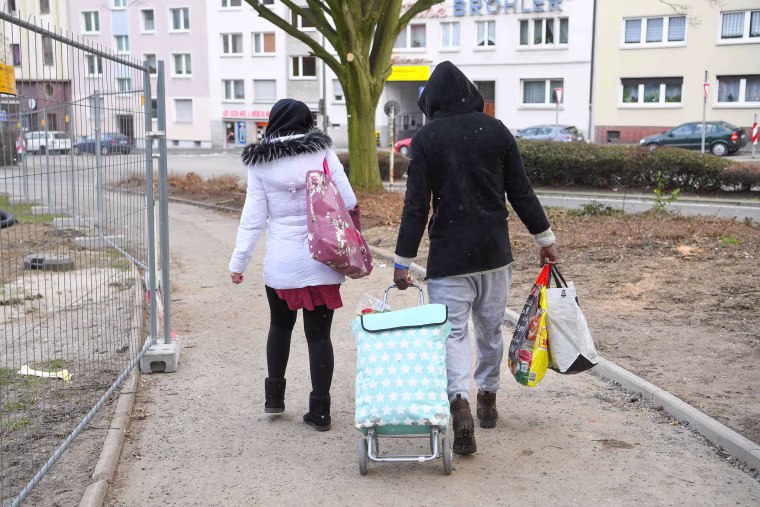 Image: German migrants