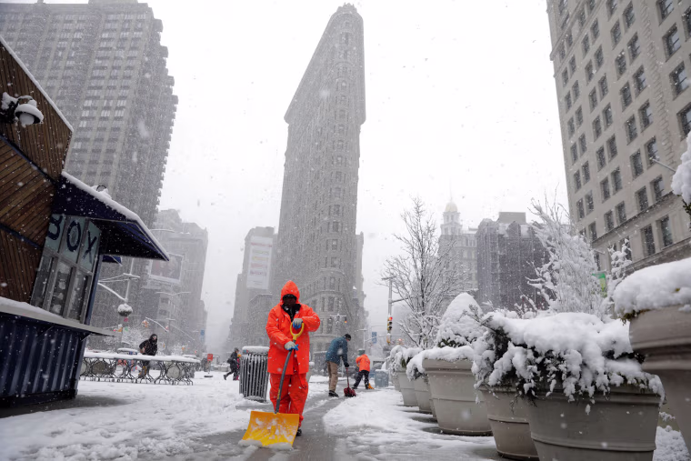 Image: Nor'easter in New York