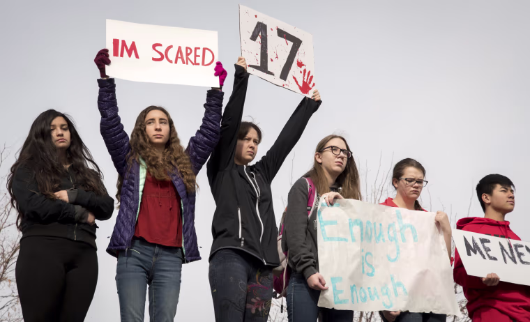 Image: Student Gun Violence Protest