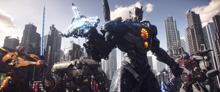 Image: A scene from "Pacific Rim: Uprising."