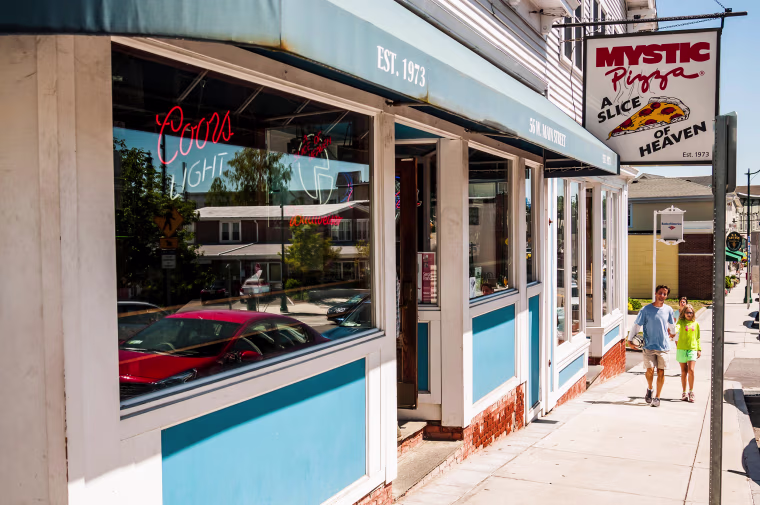 Mystic Pizza in Connecticut, USA