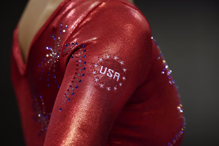 Image: A team USA gymnast