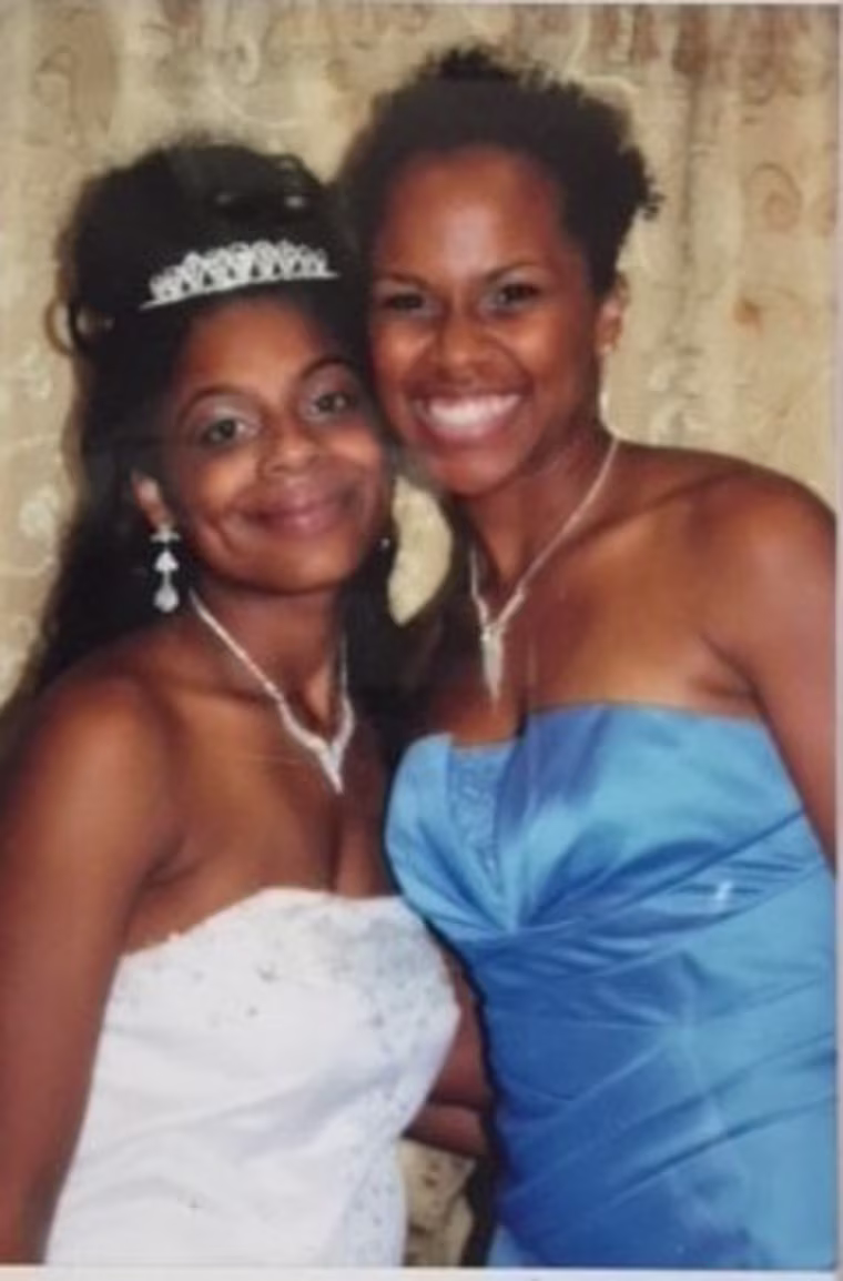 Shauntay Jackson and Alicia Jackson, right.