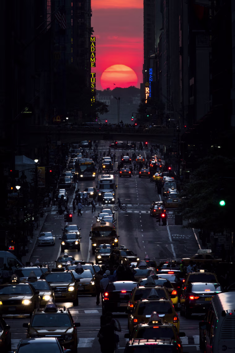 Image: Manhattanhenge