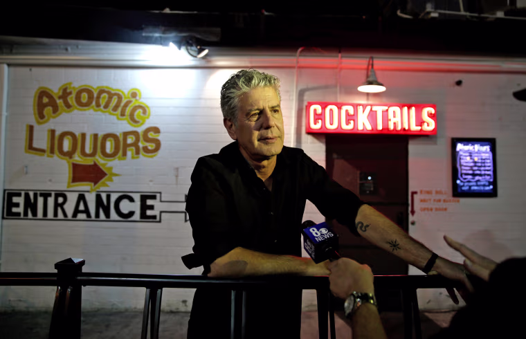 Image: Live CNN Talk Show \"Parts Unknown Last Bite\" Hosted By Anthony Bourdain