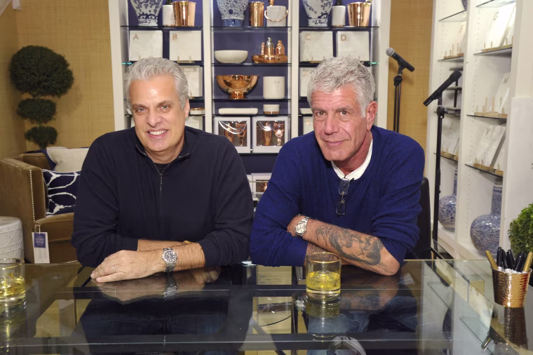 Hey New York: Meet Anthony Bourdain + Eric Ripert at Williams-Sonoma Columbus Circle