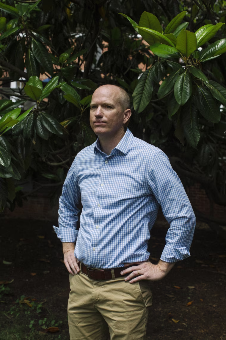 Image: Karl Quist in Charlottesville, Virginia, June 7, 2018.