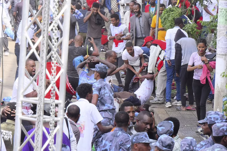 Image: Ethiopia rally blast
