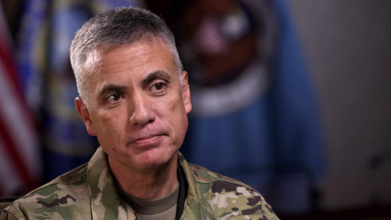 Image: Lt. General Paul Nakasone, the new leader of U.S. Cyber Command and the NSA.