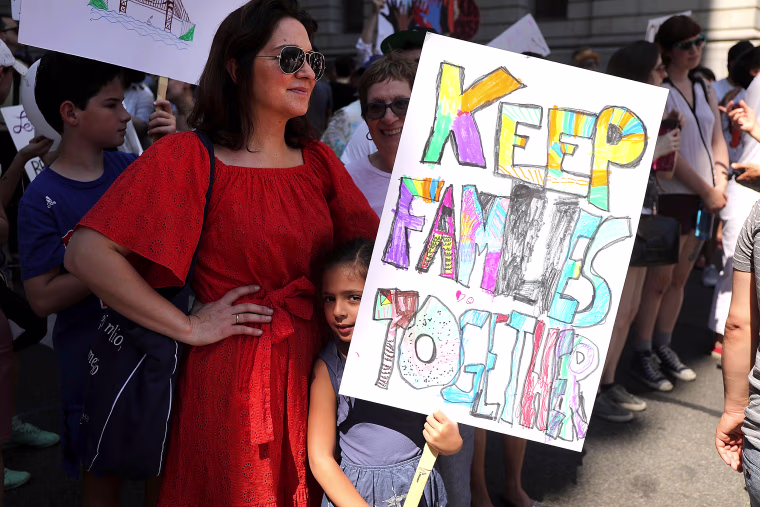 Image: Thousands Across U.S March In Support Of Keeping Immigrant Families Together
