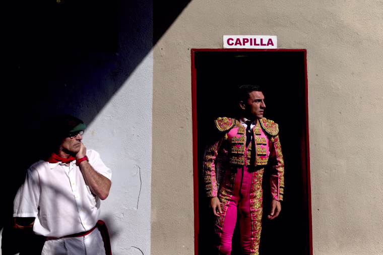 Image: Fiesta de San Fermin in Pamplona