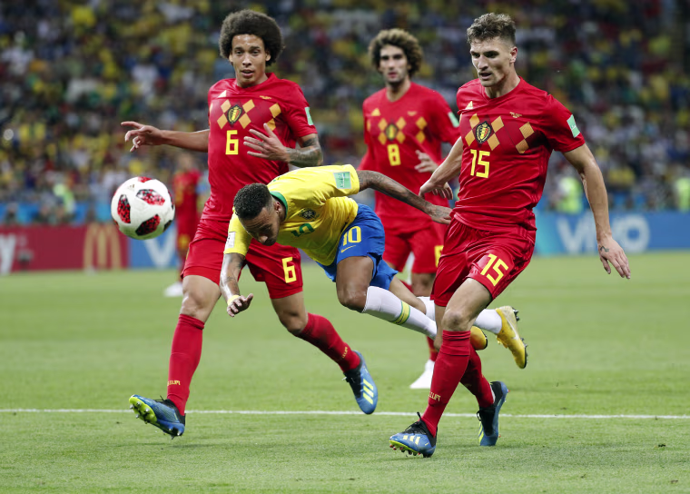 Image: Quarter Final Brazil vs Belgium