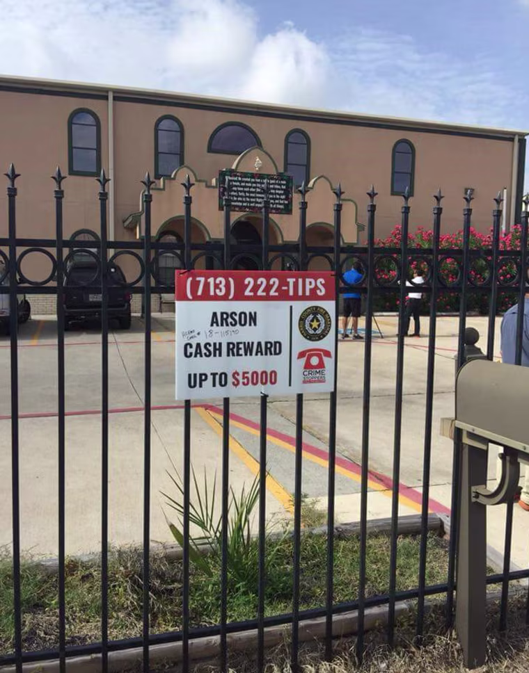 Image: Mosque attack in Houston