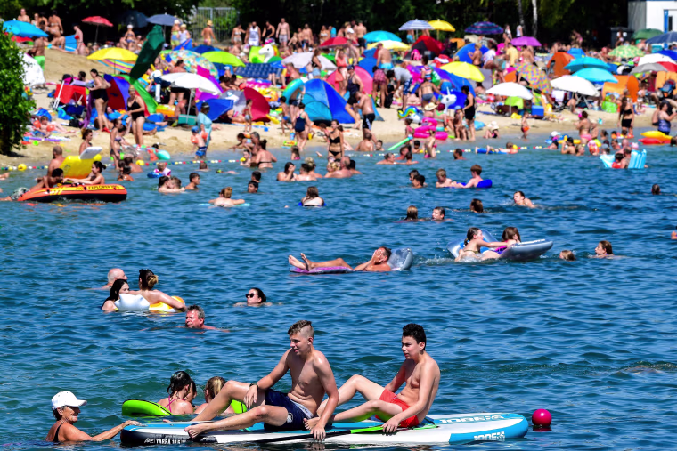 Image: European heat wave