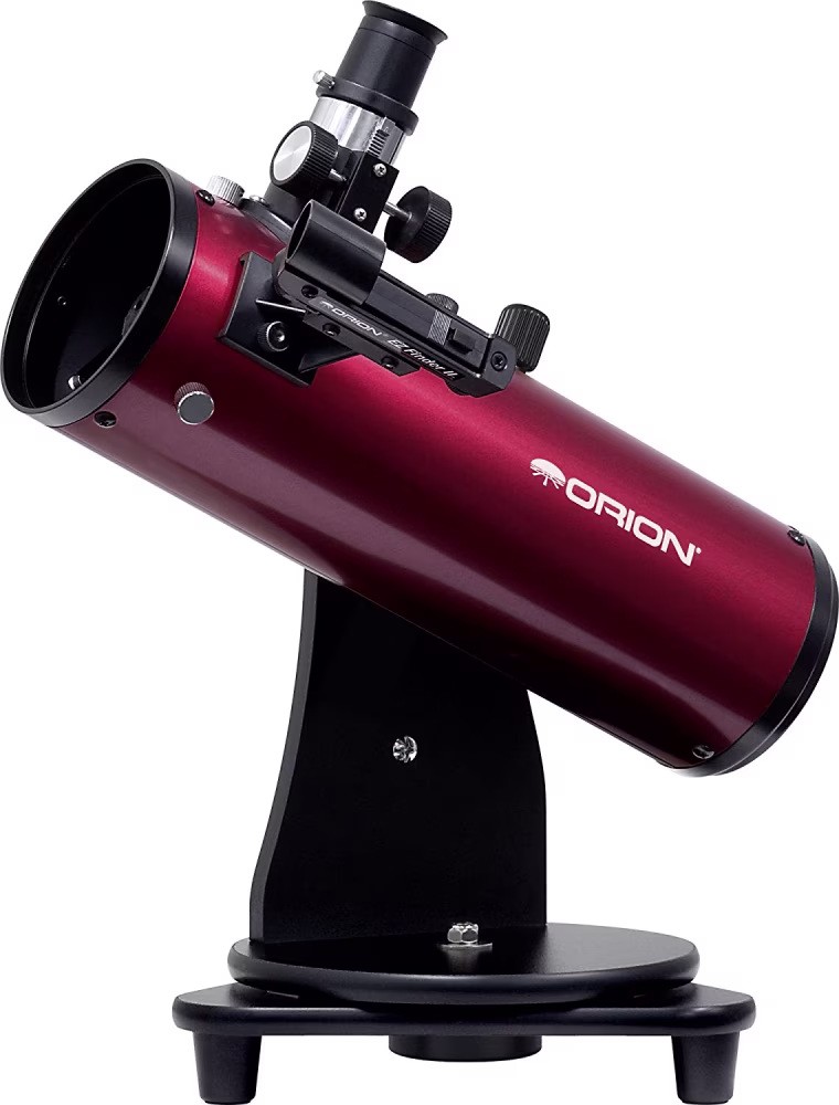 Orion 10012 SkyScanner 100mm TableTop Reflector Telescope (Burgundy)