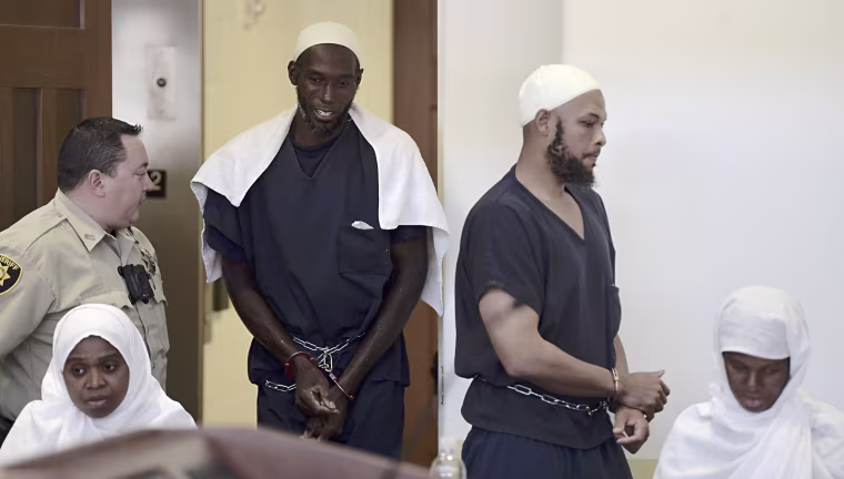 Image: Hujrah Wahhaj, Lucas Morton, Siraj Wahhaj, Subbannah Wahhaj