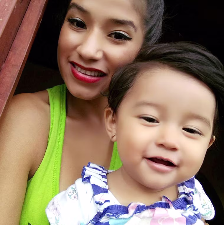 Yazmin Juarez and her daughter Mariee, who came seeking asylum from Guatemala.
