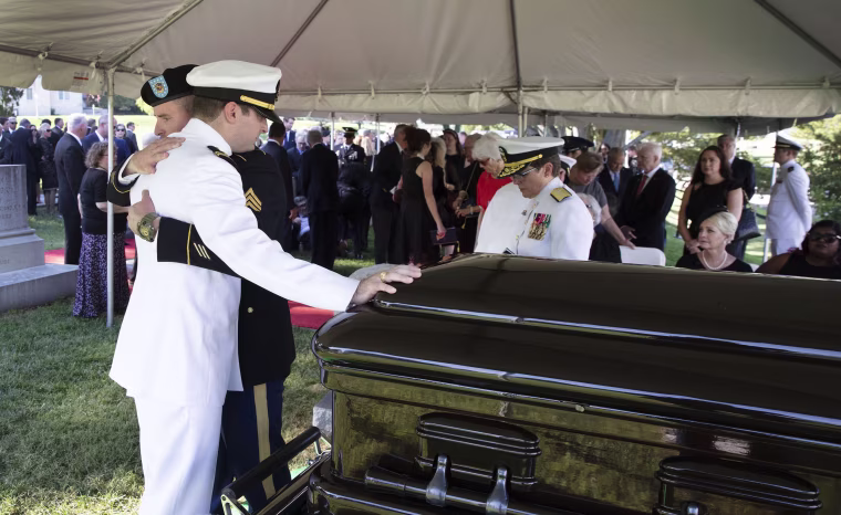 Image: Sen. McCain Funeral National Cathedral