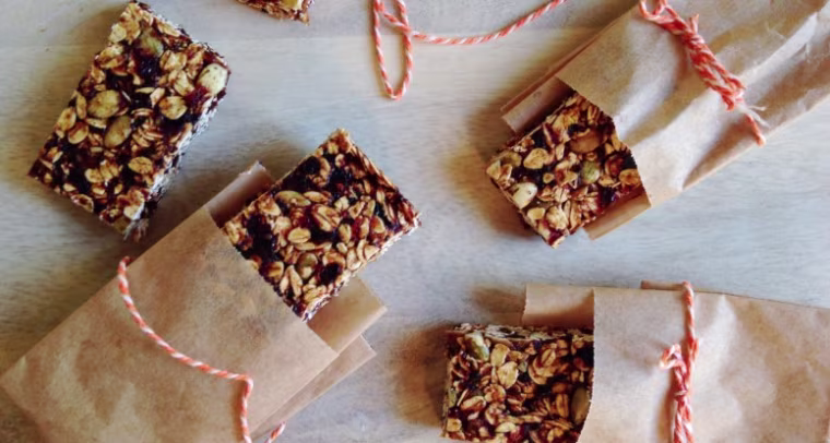 Cranberry Pumpkin Granola Bars