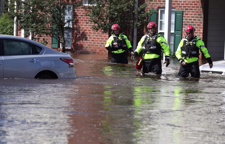 Image: Carolinas' Coast Line Recovers From Hurricane Florence, As Storm Continues To Pour Heavy Rain On The States